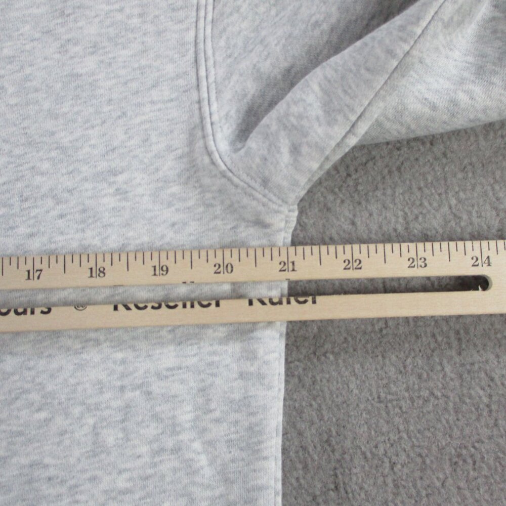 SKIMS Fleece Lounge Crewneck Sweatshirt Mens Small Light Heather Gray Pullover - Picture 7 of 9